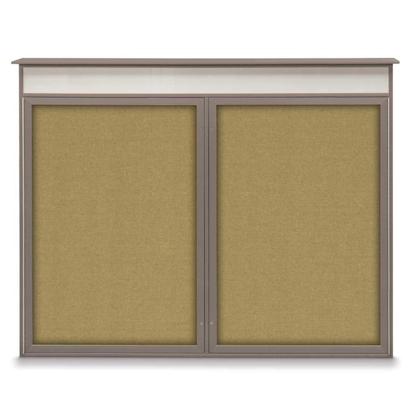 Single Door Enclosed Indoor Letterboard